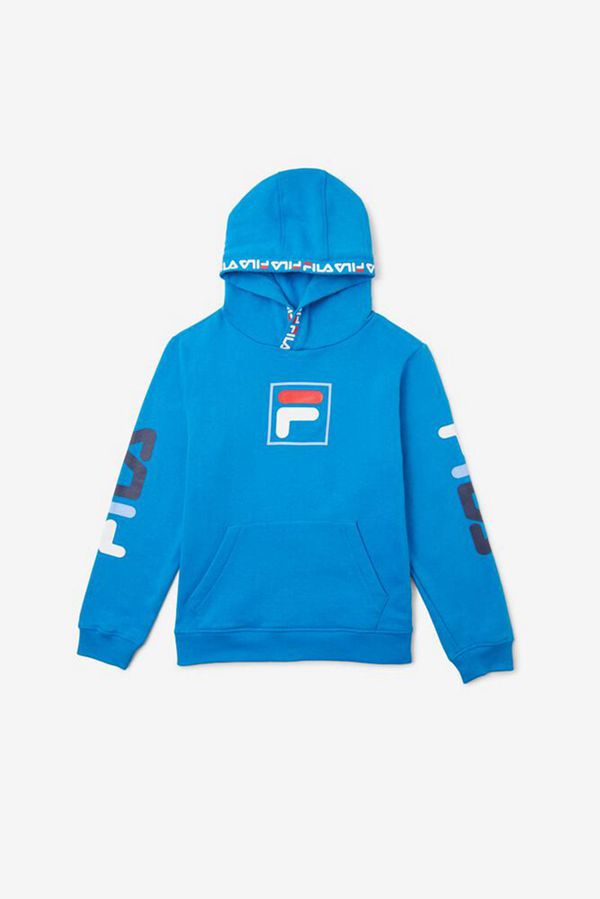 Sudaderas Fila Niños Azules - Multi Logo Tyrone - España 018726KQD